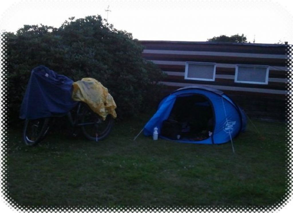 Übernachtung auf dem Campingplatz