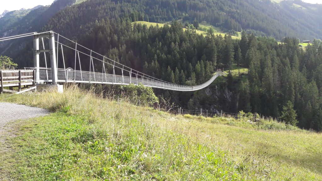 Hängebrücke vor Holzgau