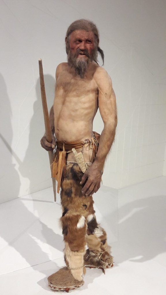 Model vom Ötzi