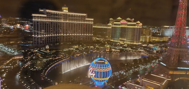 Las Vegas - Hotelzimmerblick